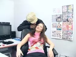 Wilder Büro Solosex mit einem sexy Girl